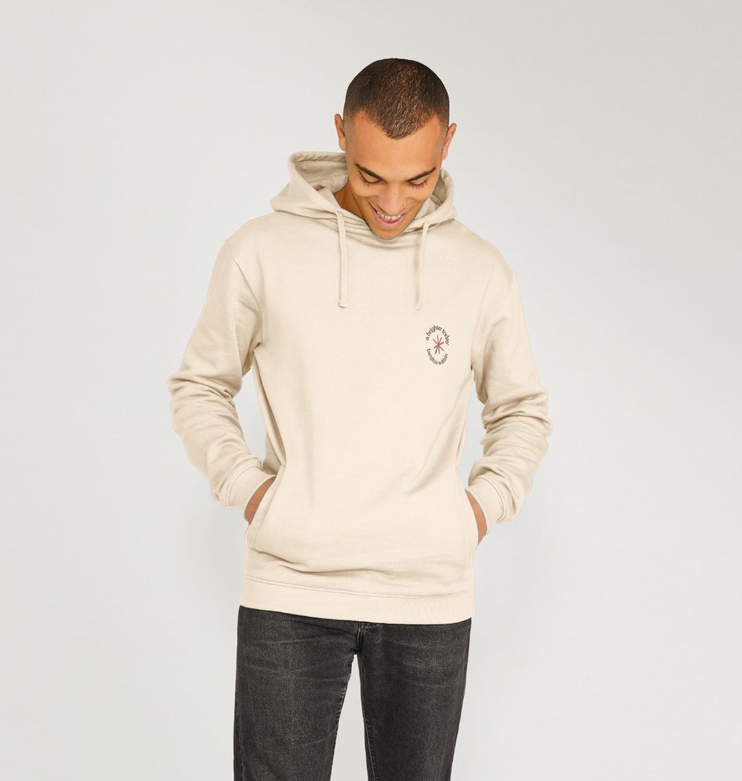 Brighter today oat hoodie