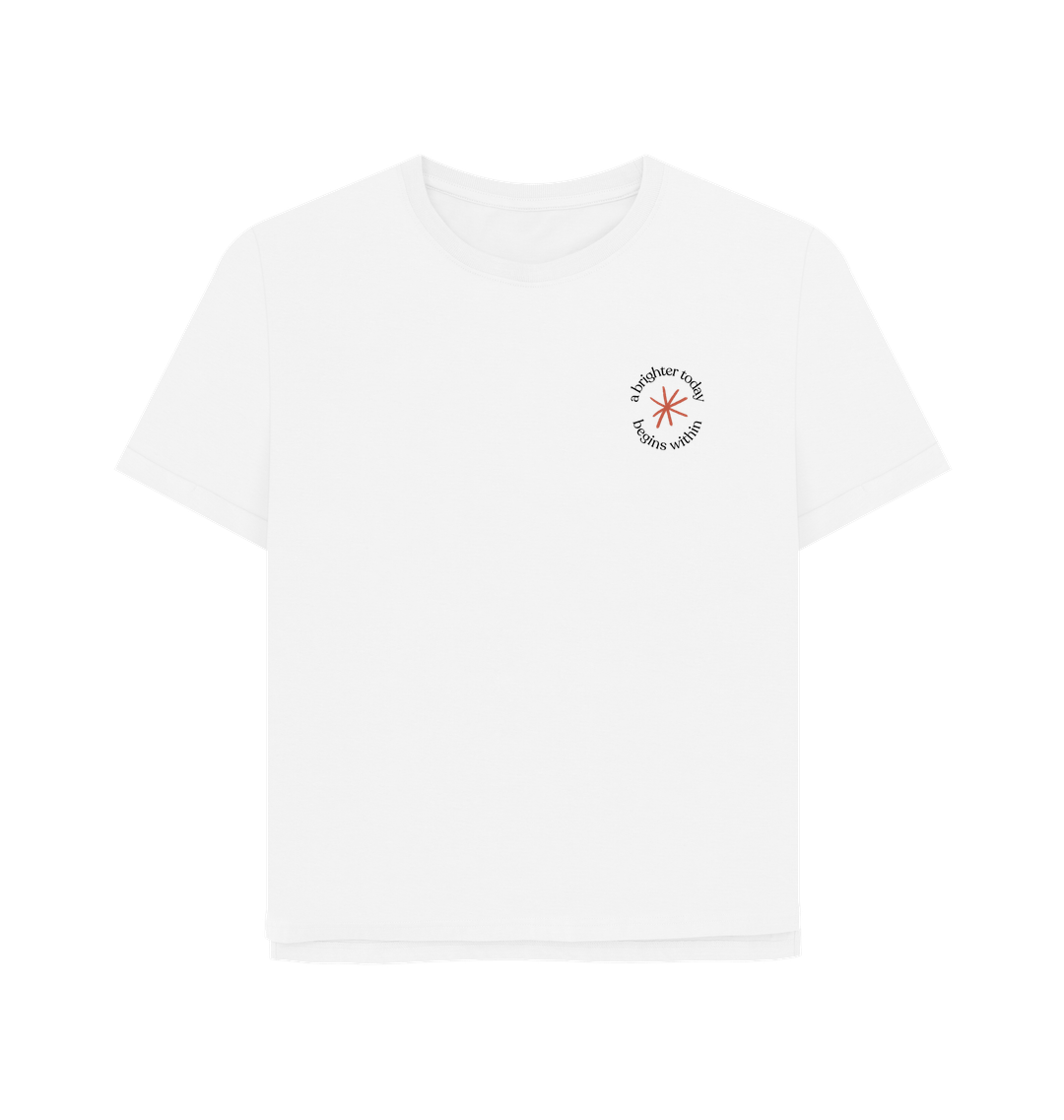 White Printed T-shirt