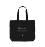 Black Printed Bag