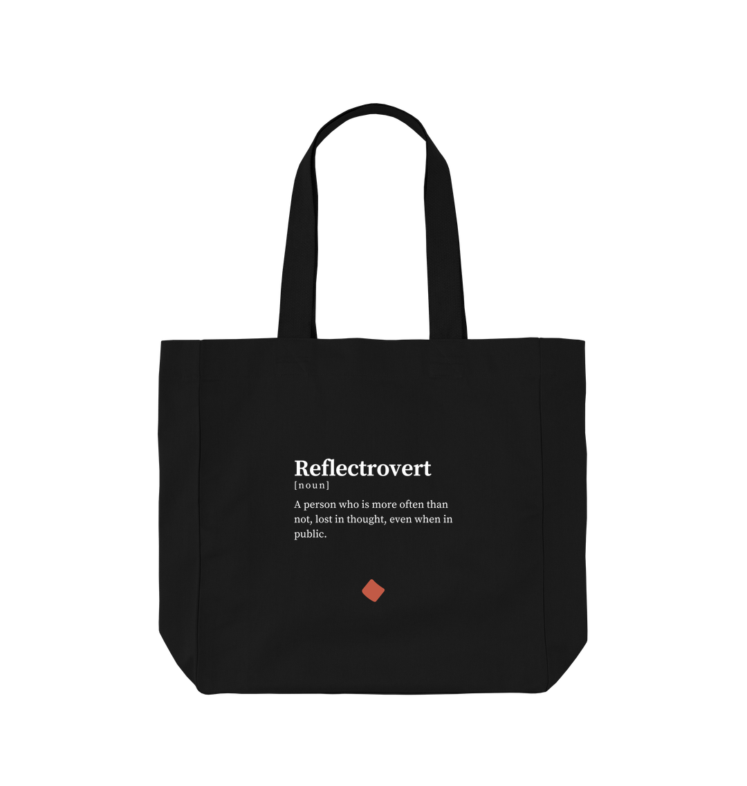 Black Printed Bag