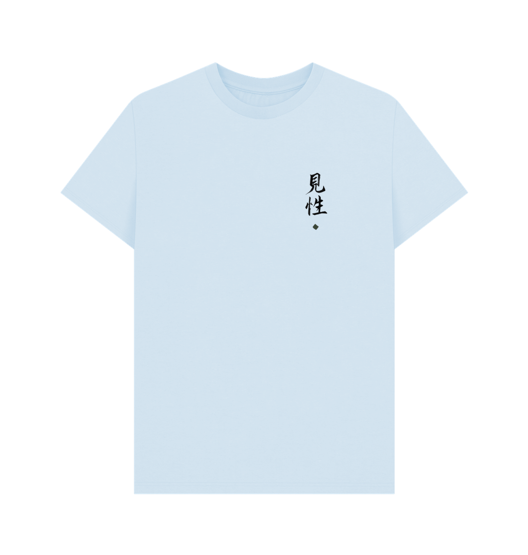 Sky Blue Printed T-shirt
