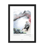 Black Frame Framed art print