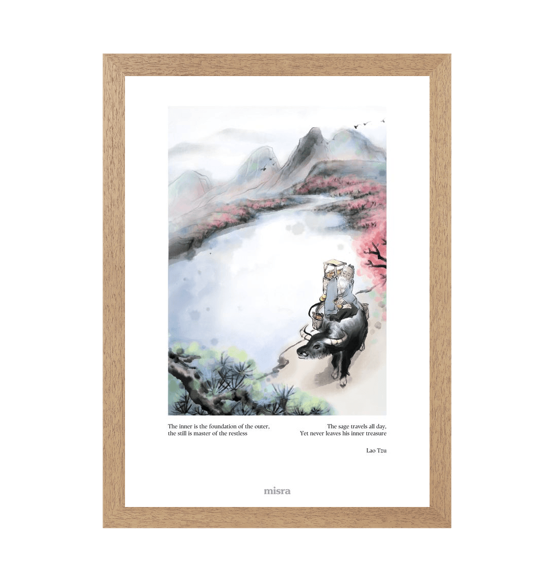 Natural Frame Framed art print