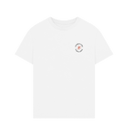 White A brighter today begins within oversized tee