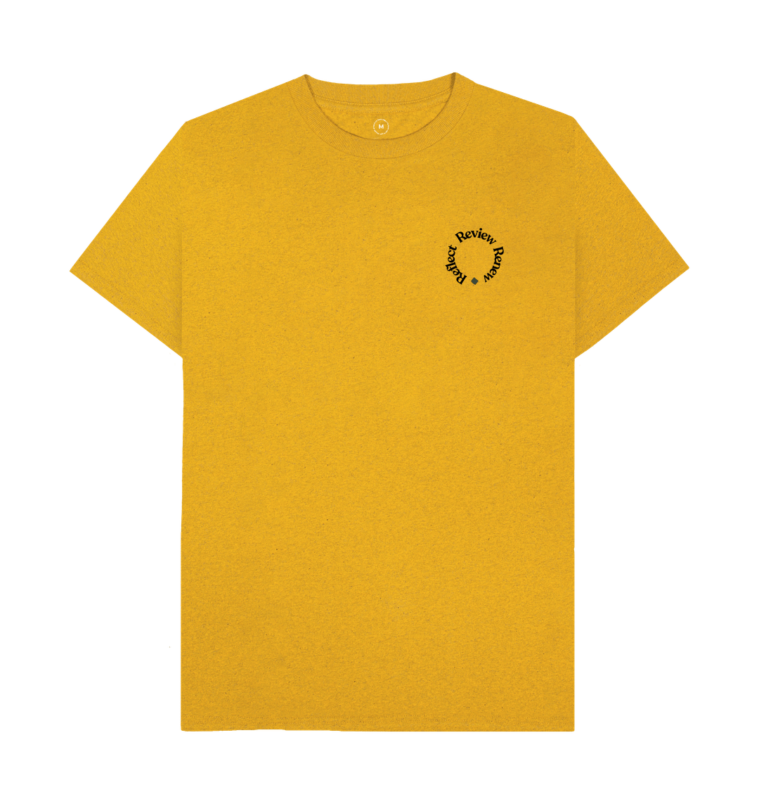 Sunflower Yellow Recycled Printed T-Shirt
