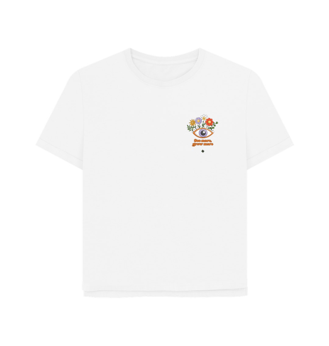 White Printed T-shirt