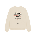 Brighter today women's boxy fit oat jumper