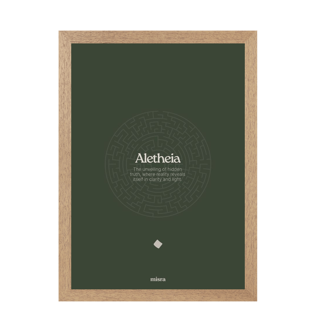 Natural Frame Aletheia art print