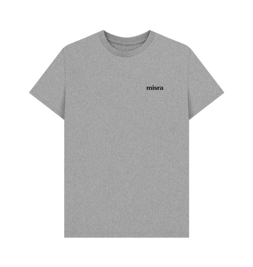 Athletic Grey Printed T-shirt