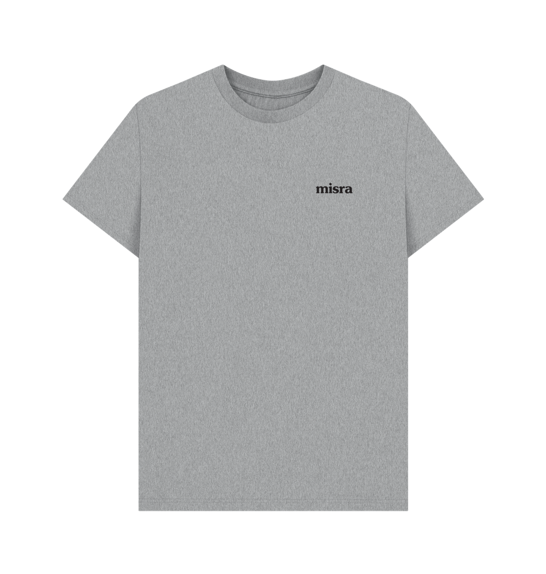 Athletic Grey Printed T-shirt