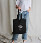 Brighter today black tote
