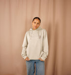 Brighter today oat hoodie