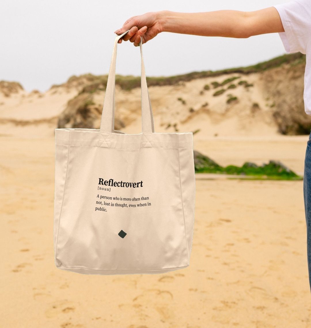 Reflectrovert tote bag