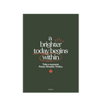 No Frame A brighter today poster