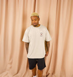 A brighter today begins within oversized tee
