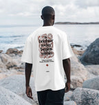 A brighter today marble oversized tee