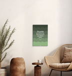 Quieter you become the more you are able to hear print