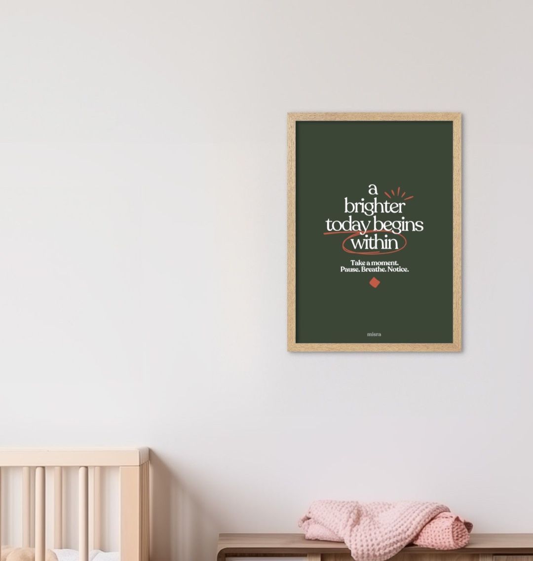 A brighter today print