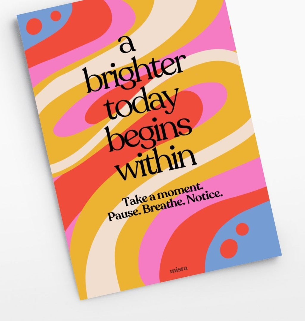 A brighter today psychedlic print
