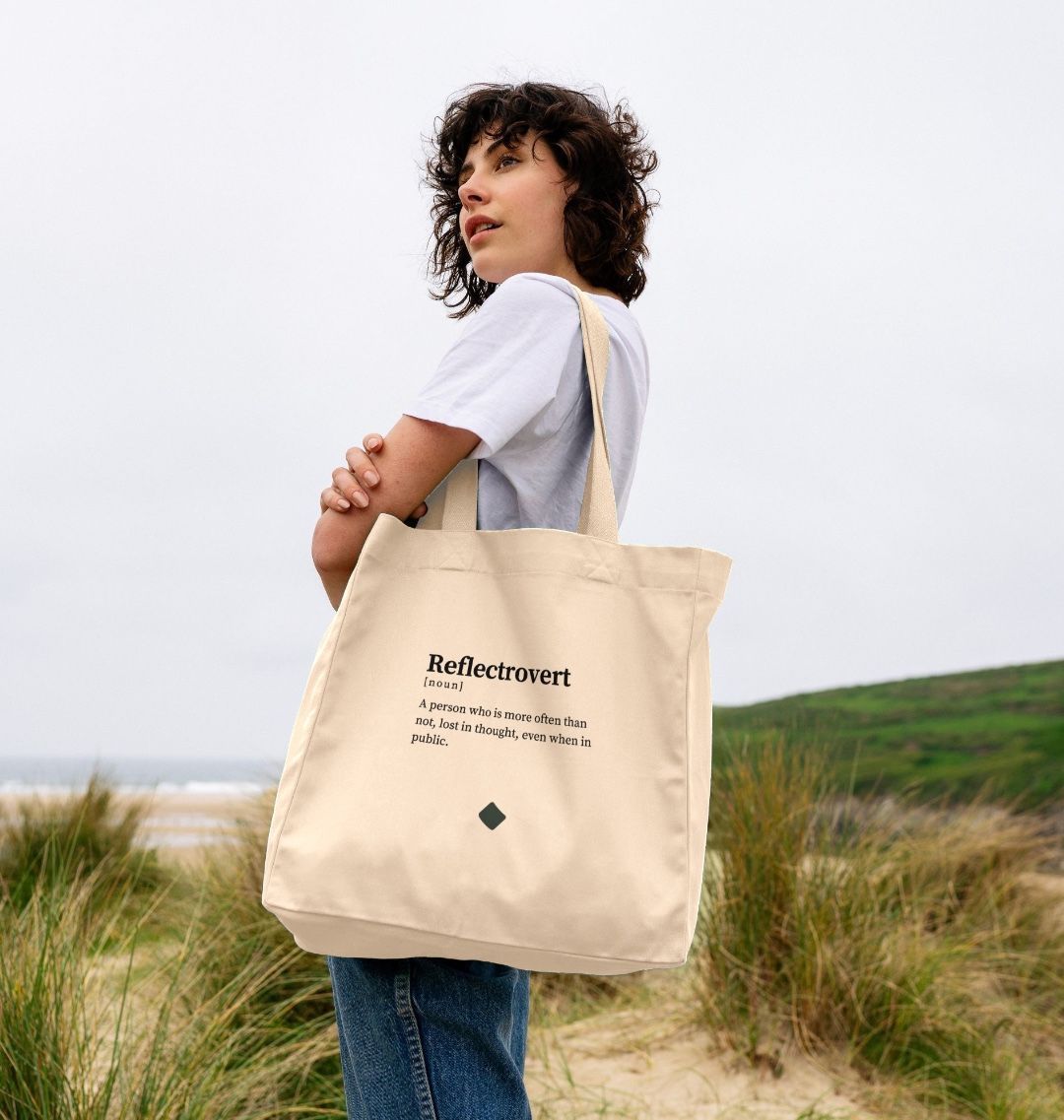Reflectrovert tote bag